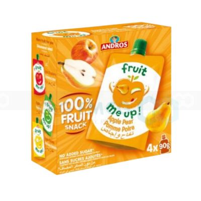 Fruit Me Up Prebio Apple Pear Puree 90g x 40 Bags