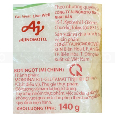 Wholesale Ajinomoto Monosodium Glutamate Umami Seasoning 140g x 80 Bags