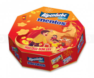 Mentos Alpenliebe Gift Box Togetherness 209g
