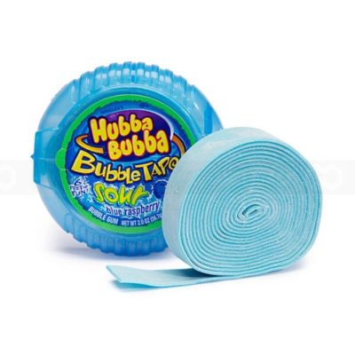 Hubba Bubba Blue Rasperry 56.7g x 12 Pcs x 12 Boxes