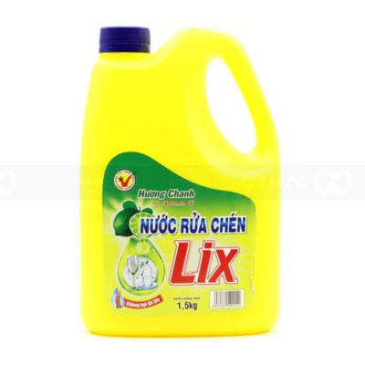 Wholesale Lix Lemon Super Clean Dishwashing Liquid 1.5kg x 8 Bottles