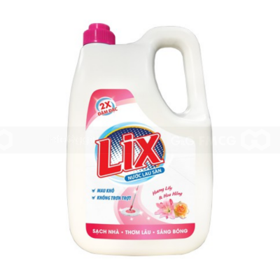 Wholesale Lix Floor Cleaner with Lyly and Rose Scent 3.6l x 4 Bottles
