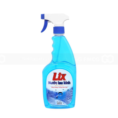 Wholesale Lix Glass Cleaner Spray 650ml x 18 Bottles