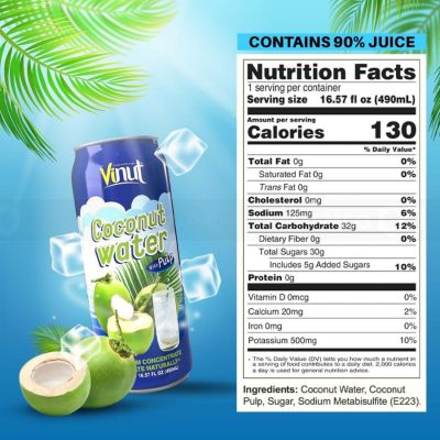 Vinut Organic Coconut Water 290ml