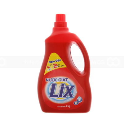 Wholesale Lix Extra Concentrate Detergent Liquid 2kg x 6 Bottles