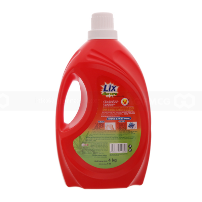 Wholesale Lix Aloe Vera Detergent Liquid 4kg x 4 Bottles
