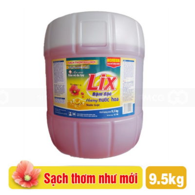 Wholesale Lix Extra Concentrate Perfume Detergent Liquid 9.5kg x 4 Bottles
