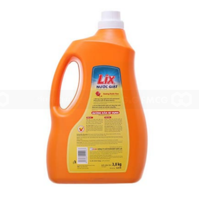 Wholesale Lix Extra Concentrate Perfume Detergent Liquid 3,8kg x 4 Bottles