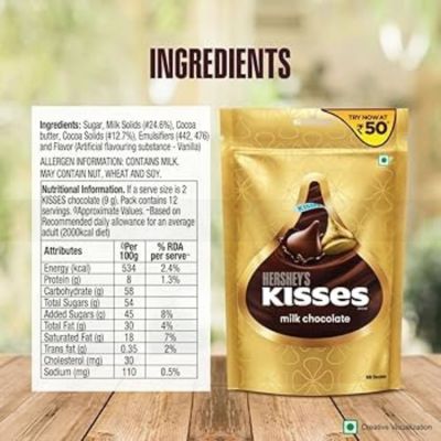 Hershey's Kisses Milk Chocolate 36gr