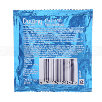 Wholesale Downy Cool Breeze 20ml x (10 x 6 Sheet ) x 7 Packs