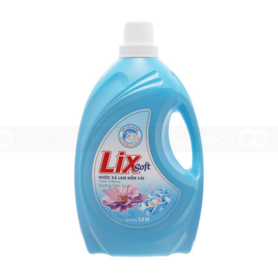 Wholesale Lixsoft Fabric Softener 3.8l x 4 bottles