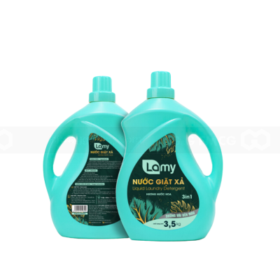 Wholesale Lamy Liquid Laundry Detergent 3IN1 With Cool Fragrance Perfume 3.5kg x 2 Bottles