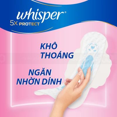 Whisper 5X Ultra Thin Protection 28cm, 16Pcs x 24 Pack