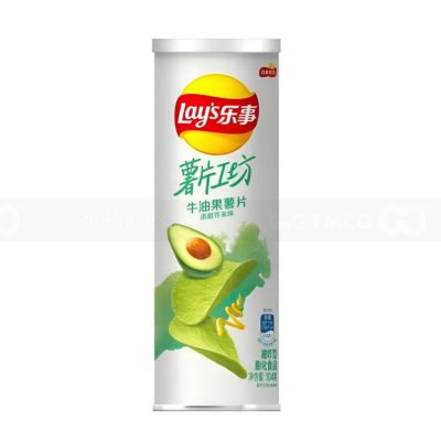 Lay's Avocado Potato Chips Sweet Mustard Flavor 104gr