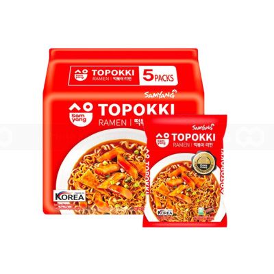 Samyang Buldak Topokki Jjajang Ramen (Halal) 80g