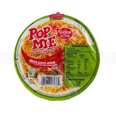 Pop Mie Soto Ayam 75gr