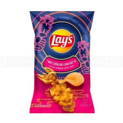 Lay's Taiwan Style Crispy Squid Flavor 52g 