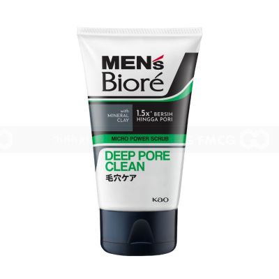 Biore Men's Facial Foam Deep Pore Clean 100Gr