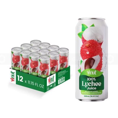 Vinut Lychee Juice 100% Fruit Juice 500ml