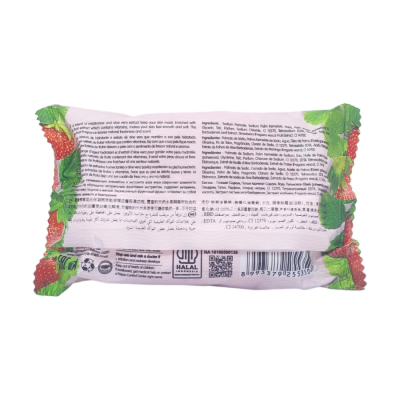 Harmony Natural Fruity Soap with Strawberry Extract 75g x 72 Bars