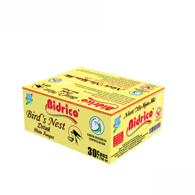 Bidrico Bird's Nest Drink With White Fungus 240ml x 30 cans