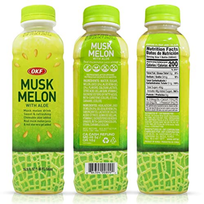 OKF Muskmelon Juice Drink 500ml x 20 Bottles