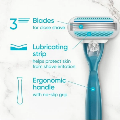 Gillette Venus Smooth Razor 6 Pcs x 6 Boxs
