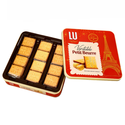 Lu Veritable Petit Beurre Biscuit 600g x 10 Tin Boxes