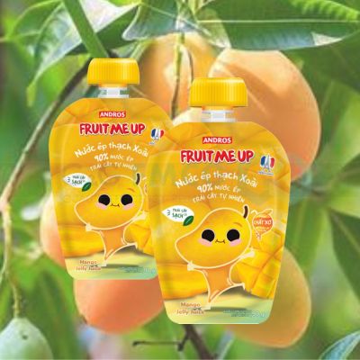 Fruit Me Up Prebio Mango Peach Puree 90g x 40 Bags