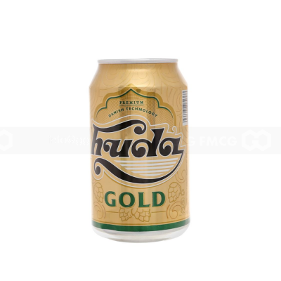 Wholesale Huda Gold Beer 4.7% ABV 330ml x 24 Cans 