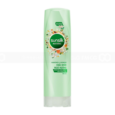 Wholesale SunSilk Conditioner Almond & Jasmine 340g x 12 Bottles