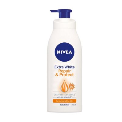 Wholesale Nivea Extra Whitening Repair & Protect Body Lotion SPF30 350ml x 12 Bottles