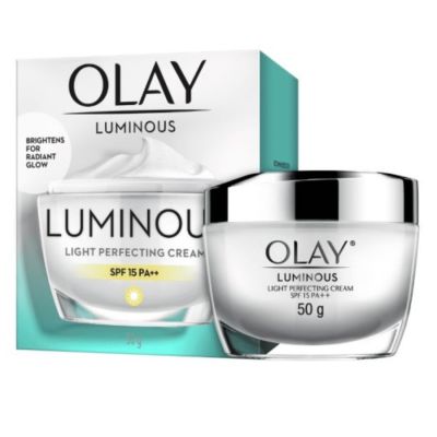 Wholesale Olay Luminous Light Perfecting Cream SPF15 PA++ Advanced Whitening Moisturizer 50g x 6 jars