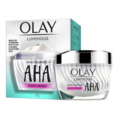 Wholesale Olay Luminous Niacinamide + AHA Face Super Cream Moisturiser 50g x 6 jars