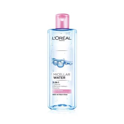 Wholesale L'Oreal Moisturizing Micellar Cleanser Water 400 ml x 12 Bottles
