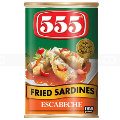 555 Sardines Escabeche 155g x 100 Cans