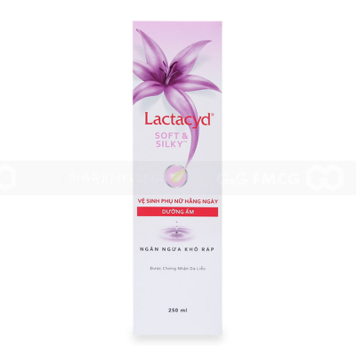 Lactacyd Soft and Silky Moisturizing Daily Feminine Wash 250ml x 24 Bottles