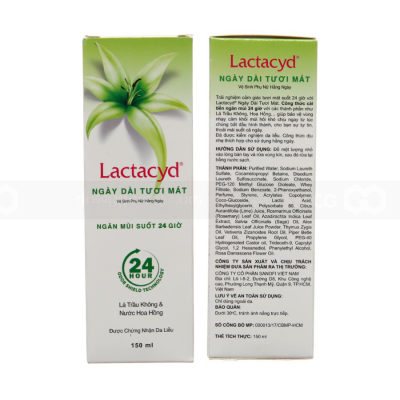 Lactacyd Intimate Feminine Hygiene Odor Fresh 150ml x 24 Bottles