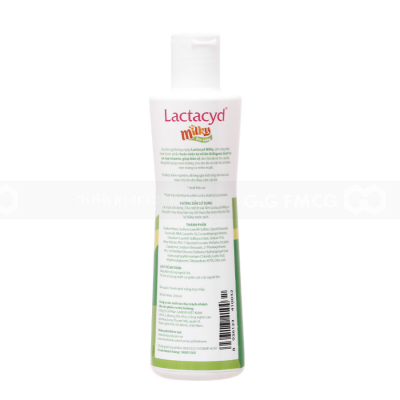 Lactacyd Milky Milk Bath & Shampoo 250ml x 24 Bottles