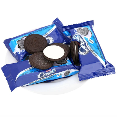 Cream-O Chocolate Sandwich Cookies Vanilla Cream 312g (26g x 12Pack x 24)