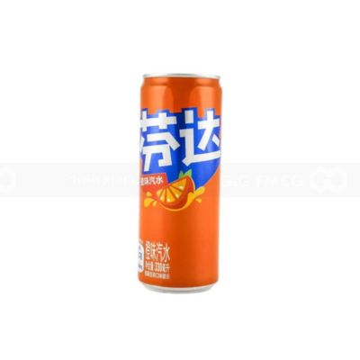 Wholesale Fanta Orange Flavor Can 330ml x 12 Cans 