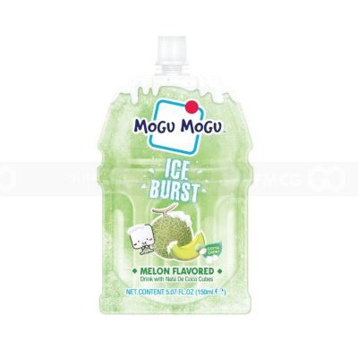 Mogu Mogu Ice Burst Melon Flavored Nata De Coco 150mlx 36 packs
