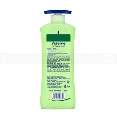 Wholesale Vaseline Aloe Fresh Lotion 600ml x 18 Bottles