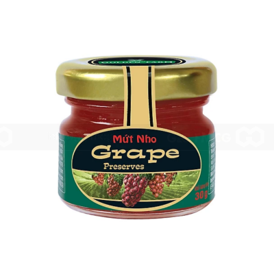 Wholesale Golden Farm Grape Jam 30G X 60 Jars