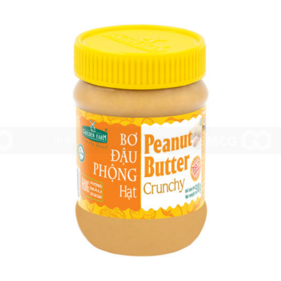 Wholesale Golden Farm Peanut Butter - Crunchy 510G X 12 Jars
