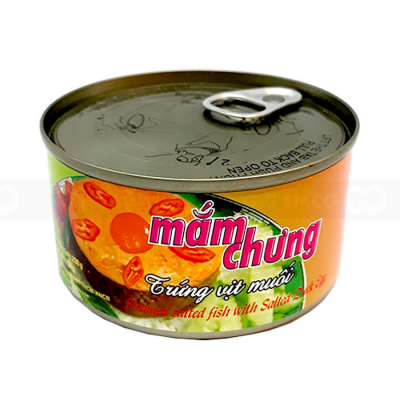 Wholesale Vissan Stewed Salted Fish with Salted Duck Eggs 200g x 48 Cans