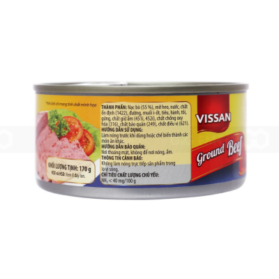 Wholesale Vissan Mean Beef 170g x 72 Cans