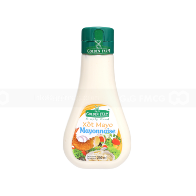 Wholesale Golden Farm Mayonnaise 250g x 24 Bottles