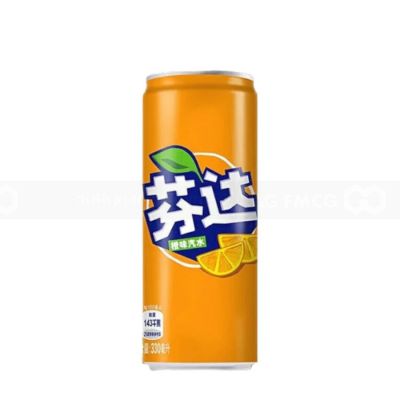Wholesale Fanta Orange Flavor Can 330ml x 12 Cans 