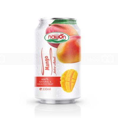 Wholesale Nawon Mango 30% Fruit Juice Drink 330ml x 24 cans